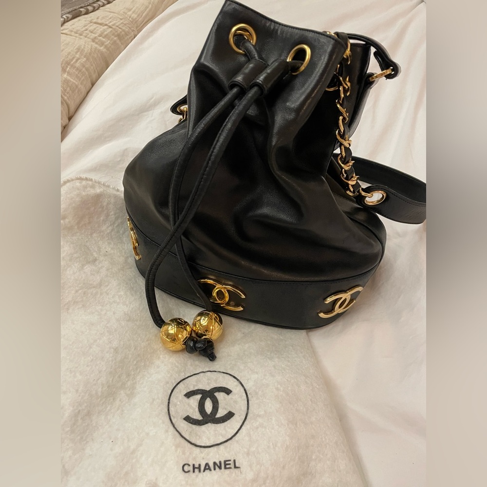 Chanel bucket bag